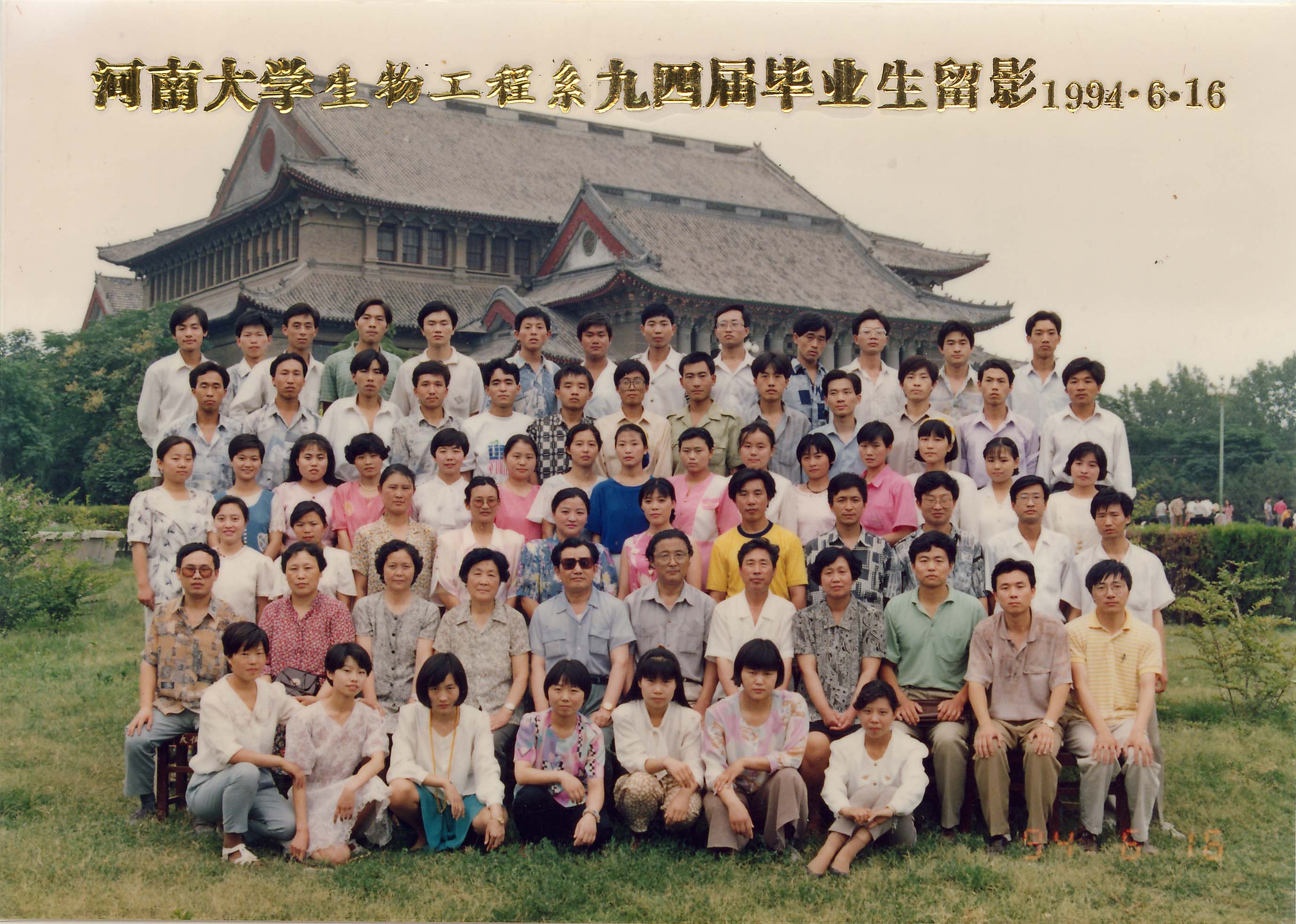 生命科学学院1994届校友名单-河南大学生命科学学院