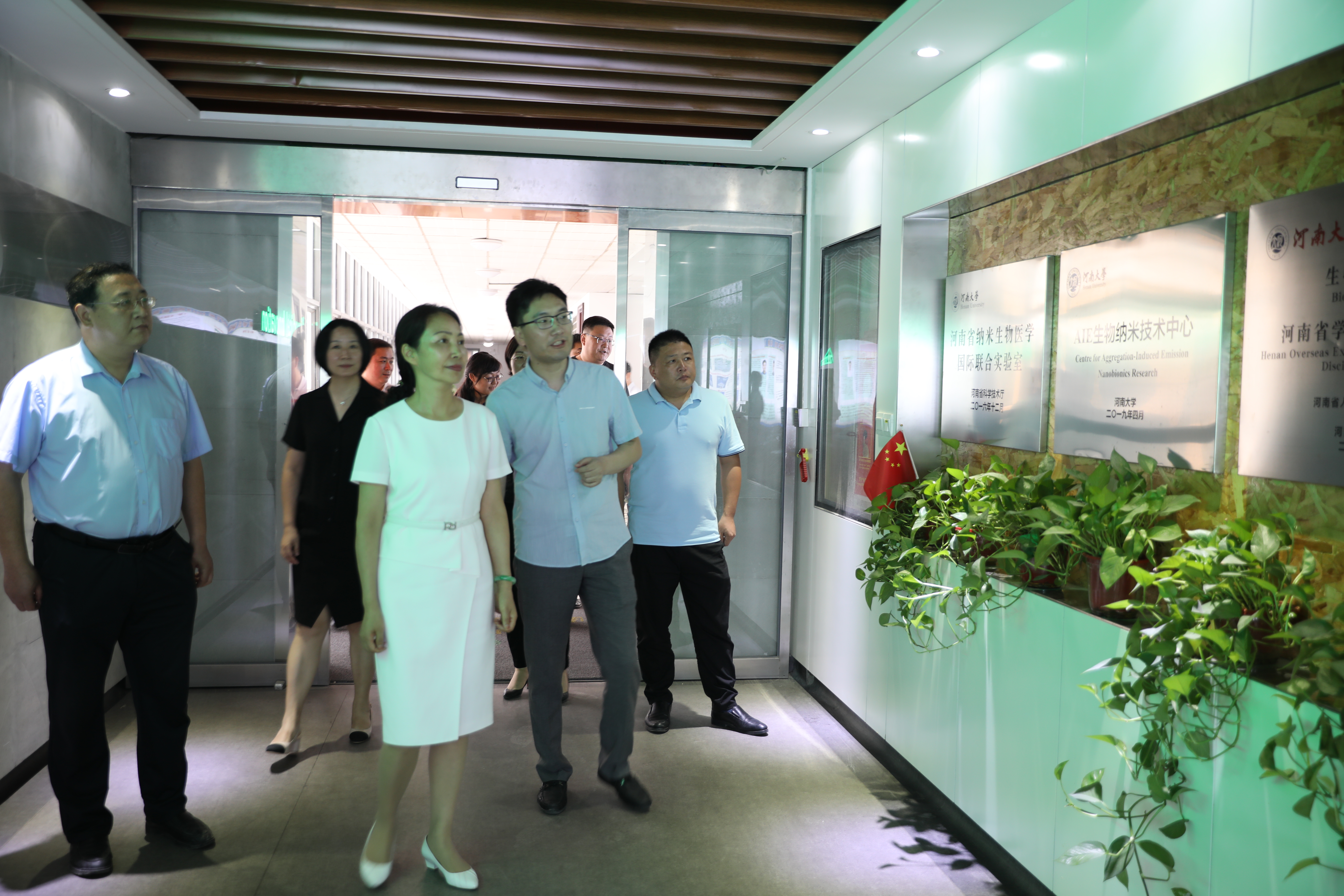 谭贞到生命科学学院调研国际化办学工作-河南大学生命科学学院